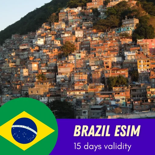 Brazil eSIM 15 days